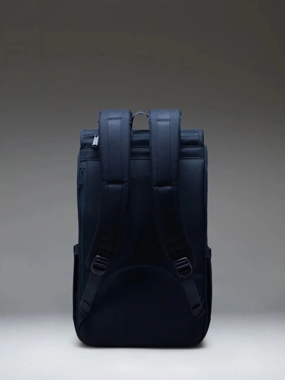 Herschel Little America Backpack - Navy with Brown Trim